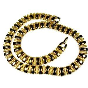 Napier Gold Chain Link 18 Inch Necklace Patented Vintage 1960s